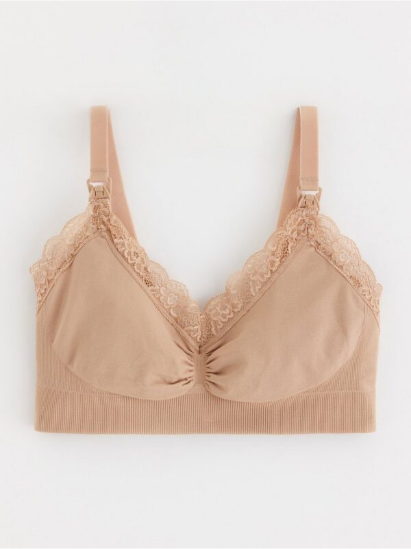 Seamless nursing bra - 8710960-6793