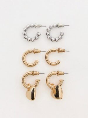 3-pack   Hoop earrings - 8743698-20