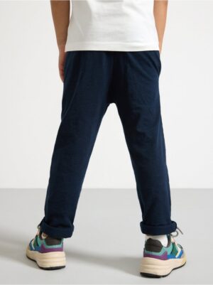 Joggers in slub jersey - 3000185-2521