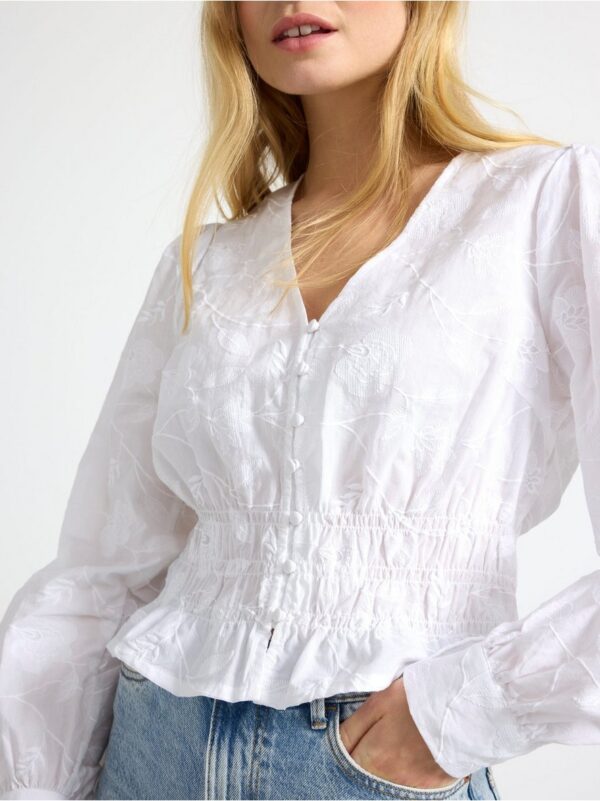 Embroidered blouse - 3000448-70