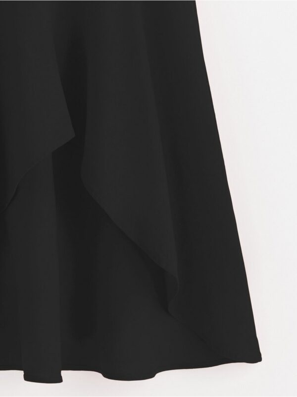 Maxi skirt in linen blend - 3000501-80