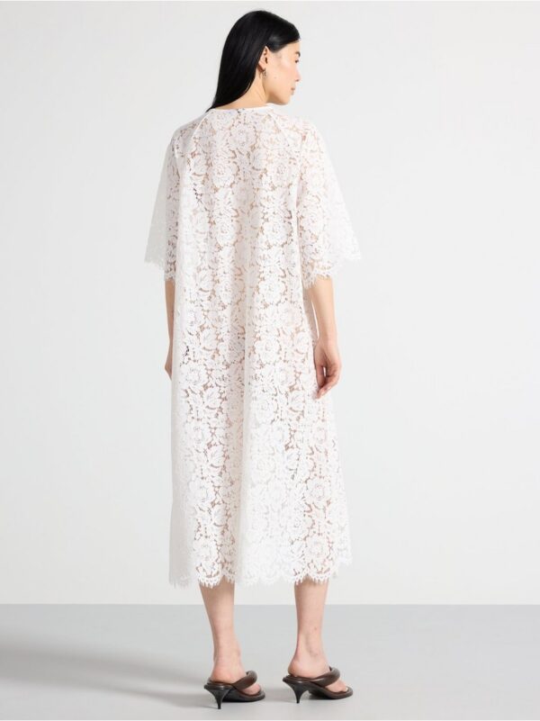 Maxi dress in lace - 3000567-1418