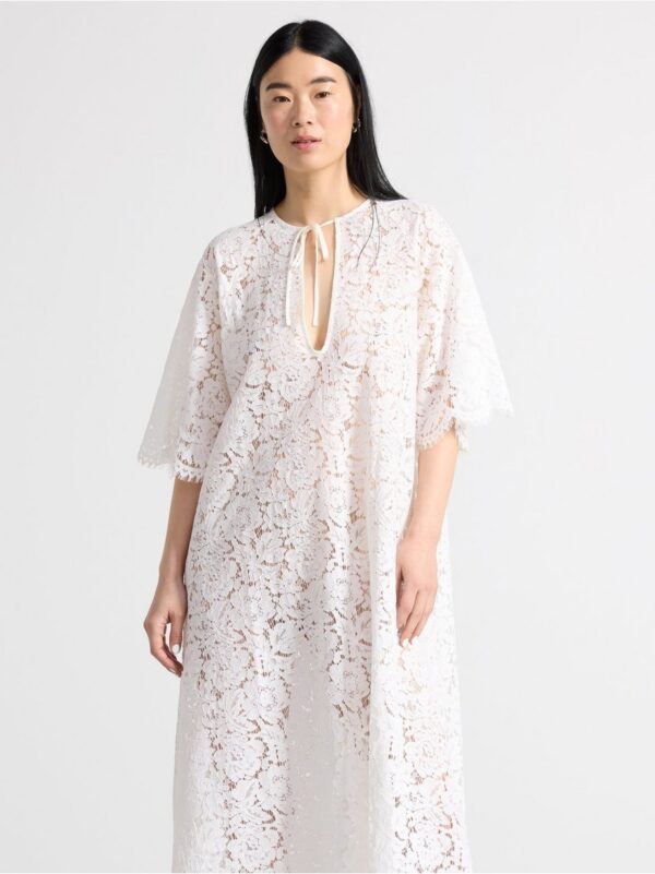 Maxi dress in lace - 3000567-1418
