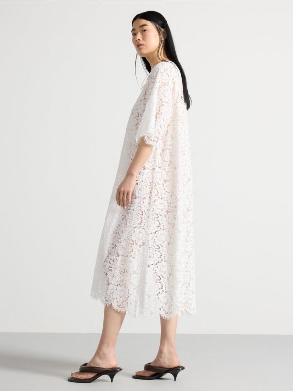 Maxi dress in lace - 3000567-1418