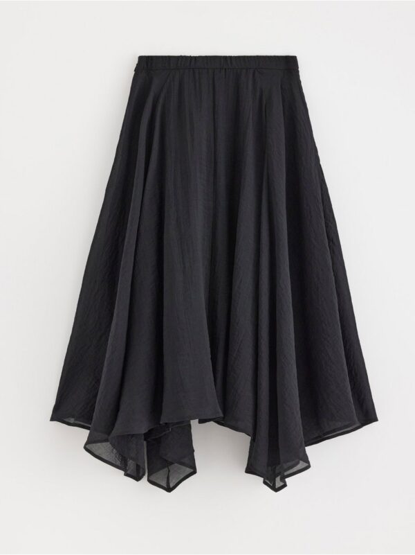 Flowy midi skirt - 3000623-80