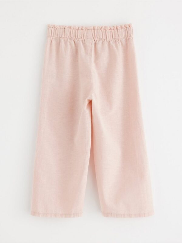 Trousers in linen blend - 3000625-6928