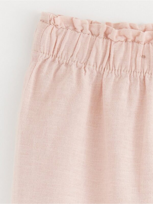 Trousers in linen blend - 3000625-6928
