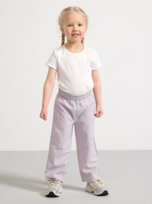Trousers in linen blend - 3000625-9959