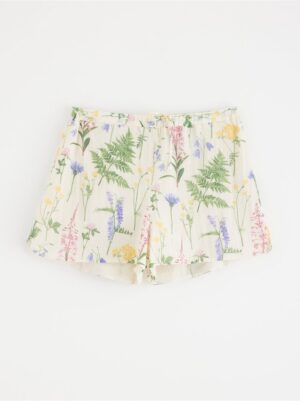 Floral shorts - 3000639-7862