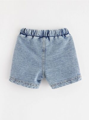 Sweat shorts with denim look - 3000717-766