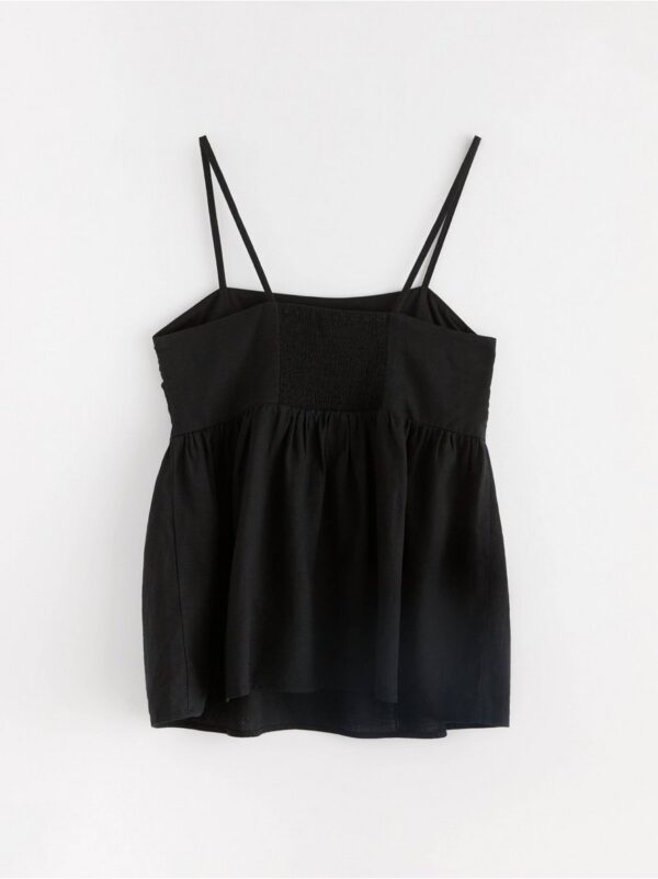 Camisole in linen blend - 3000854-80
