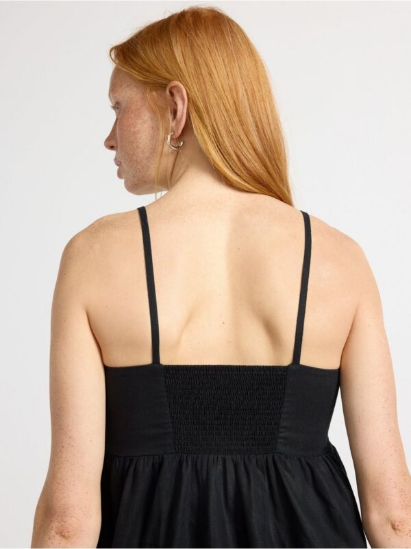 Camisole in linen blend - 3000854-80