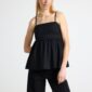 Camisole in linen blend - 3000854-80