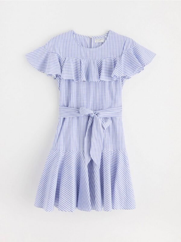 Short-sleeved mini dress - 3001018-9340
