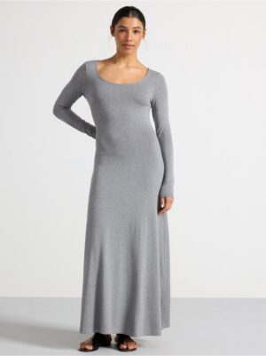Long-sleeved maxi dress - 3001235-9804