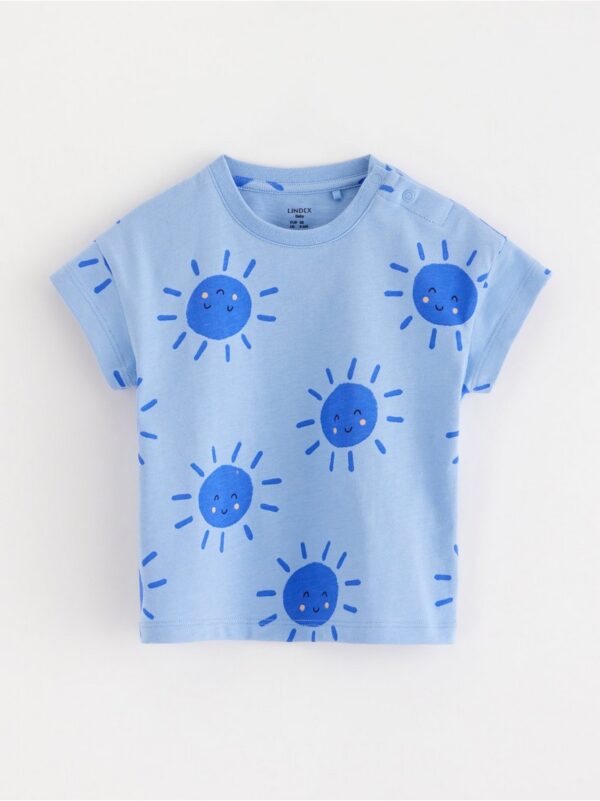Short-sleeved top - 3001730-7483
