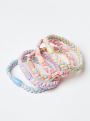 5-pack  Colourful Hair elastics - 3002073-8939