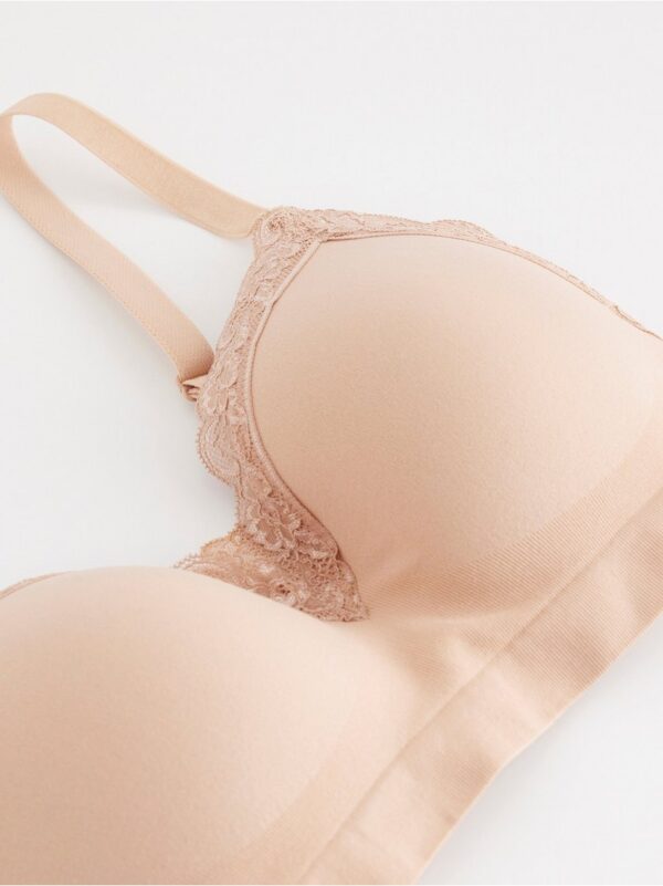 Wirefree prosthesis bra with lace - 8296171-6793
