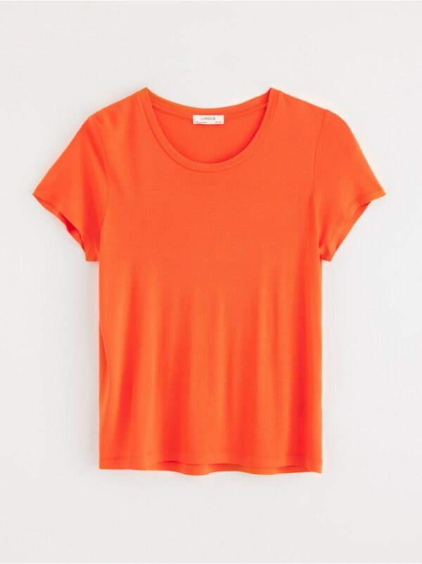 Short sleeve viscose t-shirt - 8297651-7628