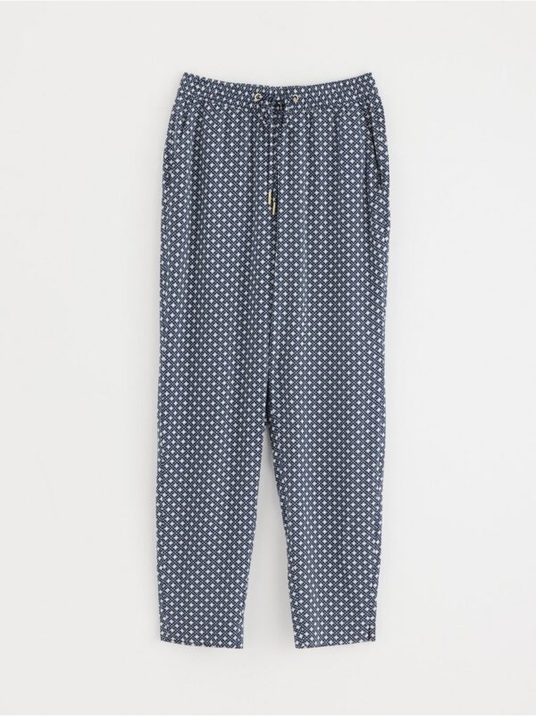 AVA Tapered patterned trousers - 8554090-300