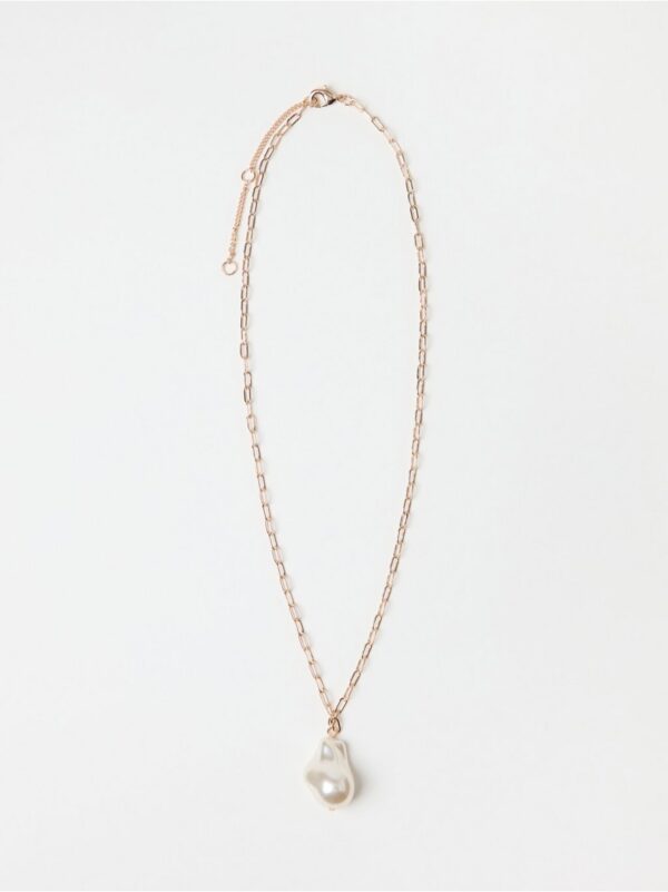 Necklace with pearl - 8614323-20