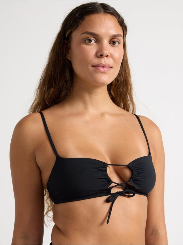 Unpadded bikini top - 8619075-80