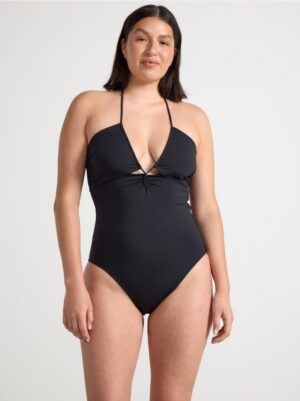 Swimsuit with high leg cut - 8620273-80