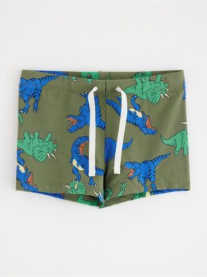 Patterned swim trunks - 8665402-7588