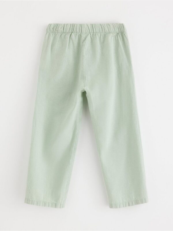 Trousers in linen blend - 8698174-2335