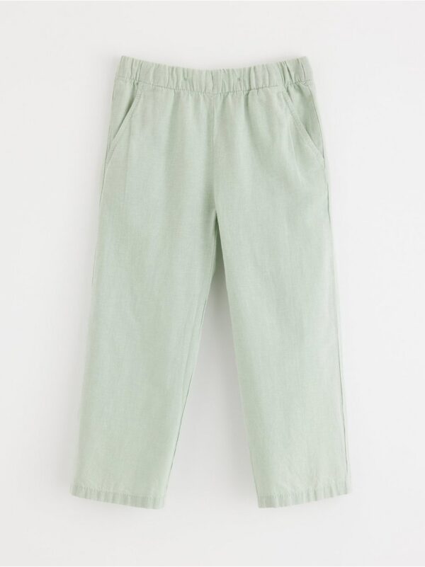 Trousers in linen blend - 8698174-2335