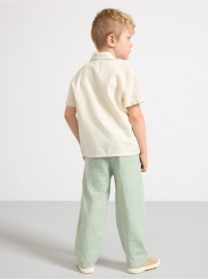 Trousers in linen blend - 8698174-2335