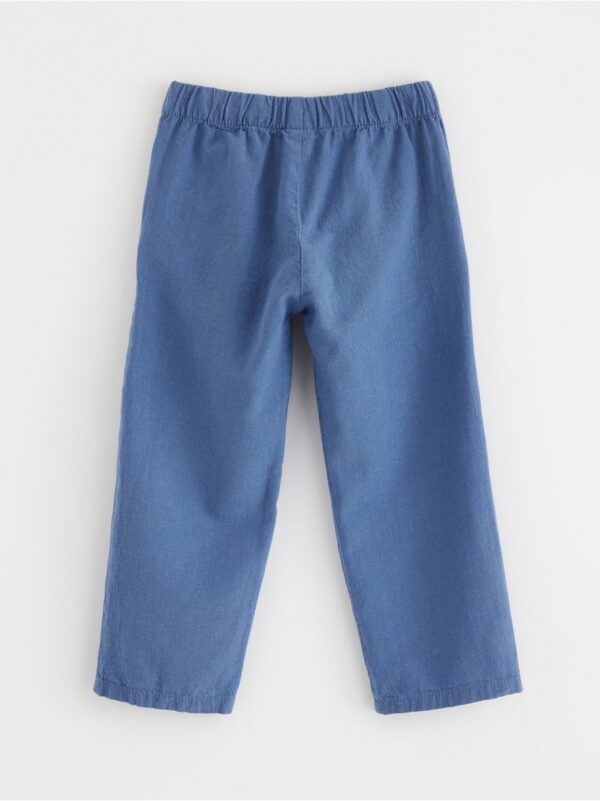 Trousers in linen blend - 8698174-9392