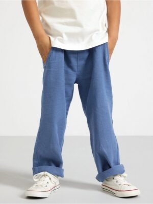 Trousers in linen blend - 8698174-9392