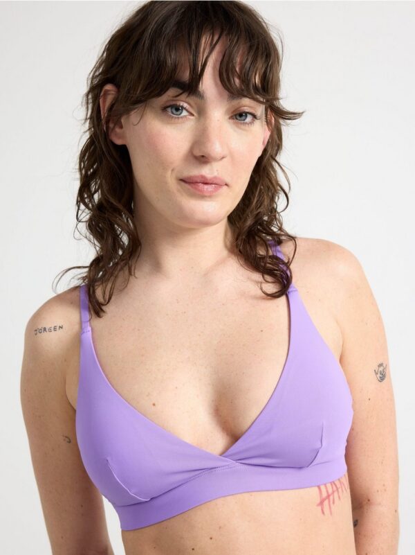 Padded triangle bikini bra - 8698415-5822
