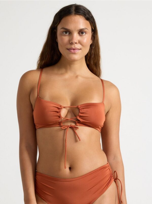 Unpadded bikini top - 8700867-7884