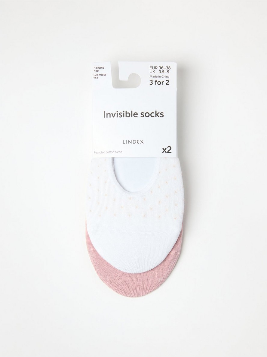 Carape – 2-pack  invisible socks