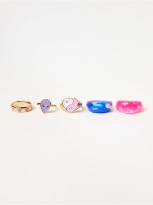 5-pack  rings - 8727754-6905