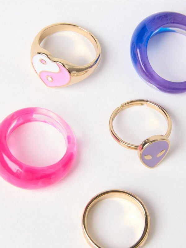 5-pack  rings - 8727754-6905