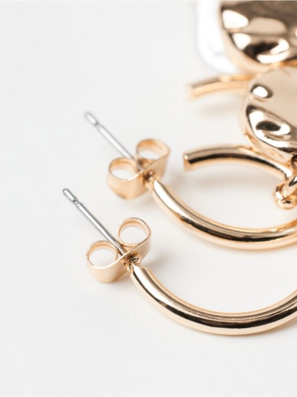 Earrings with pendant - 8747367-20
