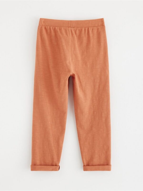 Joggers in slub jersey - 3000185-1672
