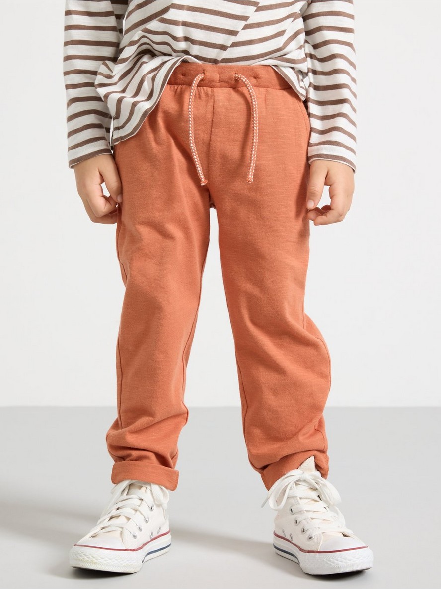 Pantalone – Joggers in slub jersey