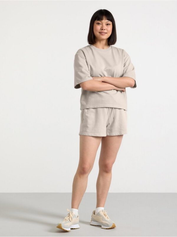 T-shirt in sweatshirt fabric - 3000296-9609
