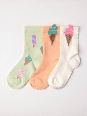 3-pack  socks - 3000342-473