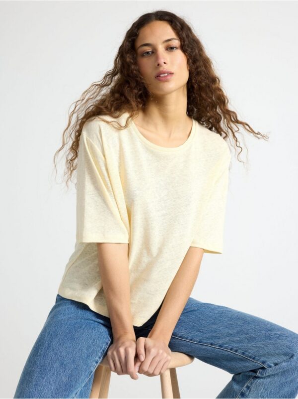 Top in hemp blend - 3000685-5690