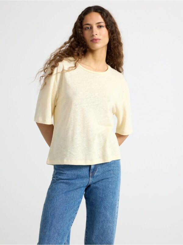 Top in hemp blend - 3000685-5690