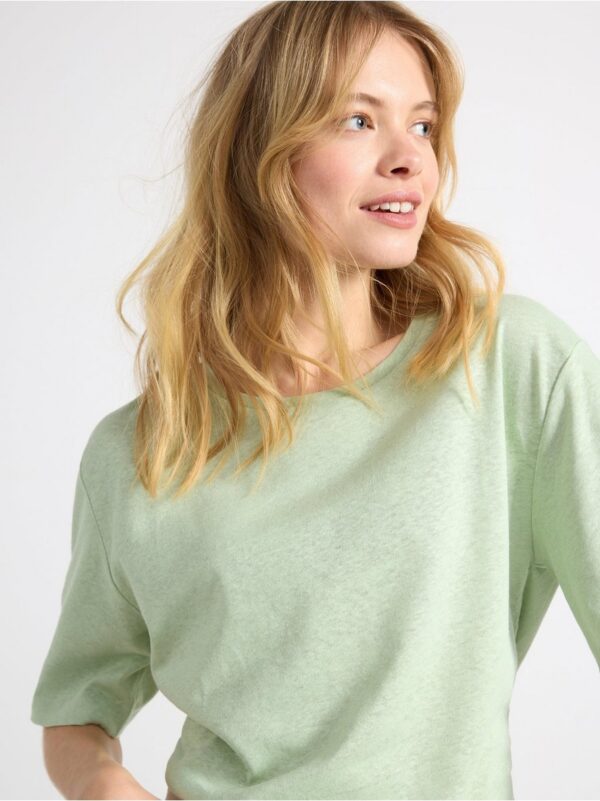 Top in hemp blend - 3000685-9567