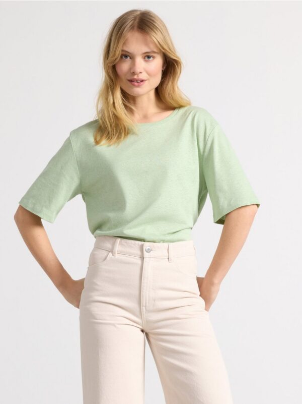 Top in hemp blend - 3000685-9567