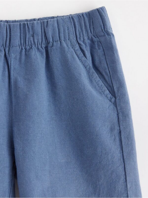 Shorts in linen blend - 3000709-9392