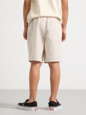 Shorts in linen blend - 3000709-9928