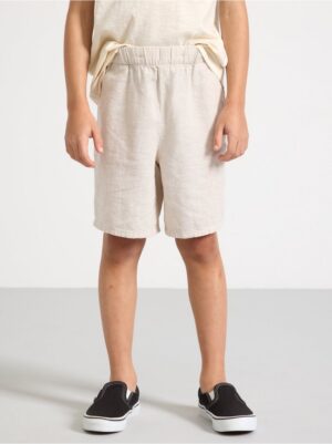 Shorts in linen blend - 3000709-9928